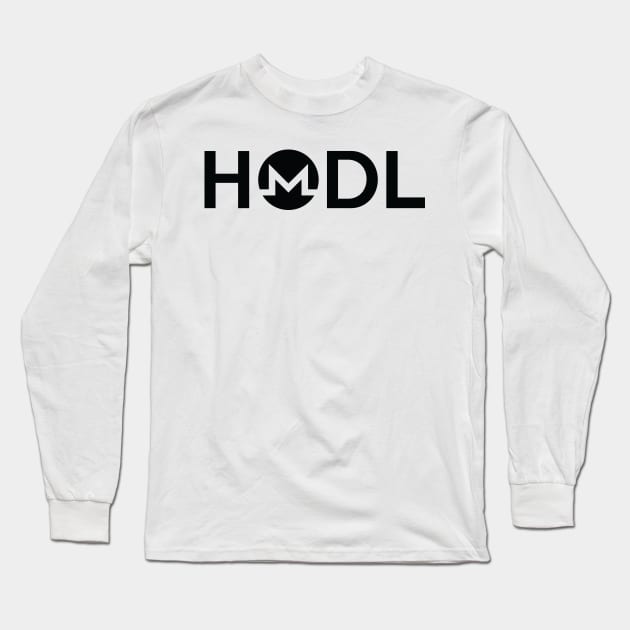 HODL (Monero) Long Sleeve T-Shirt by AnotherOne